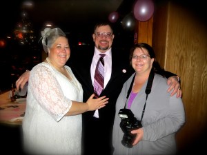 Myself and the happy couple