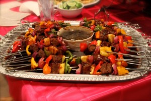 Yummy shish-ka-bobs